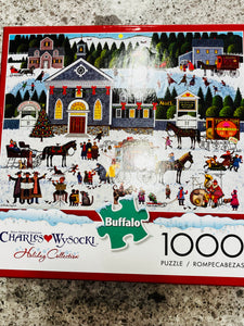 **NEW** HOLIDAY PUZZLE 1,000 PCS/ NEVER OPENED