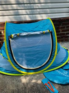 BABY BEACH TENT/ POP UP SUNBA YOUTH/ w/ CASE